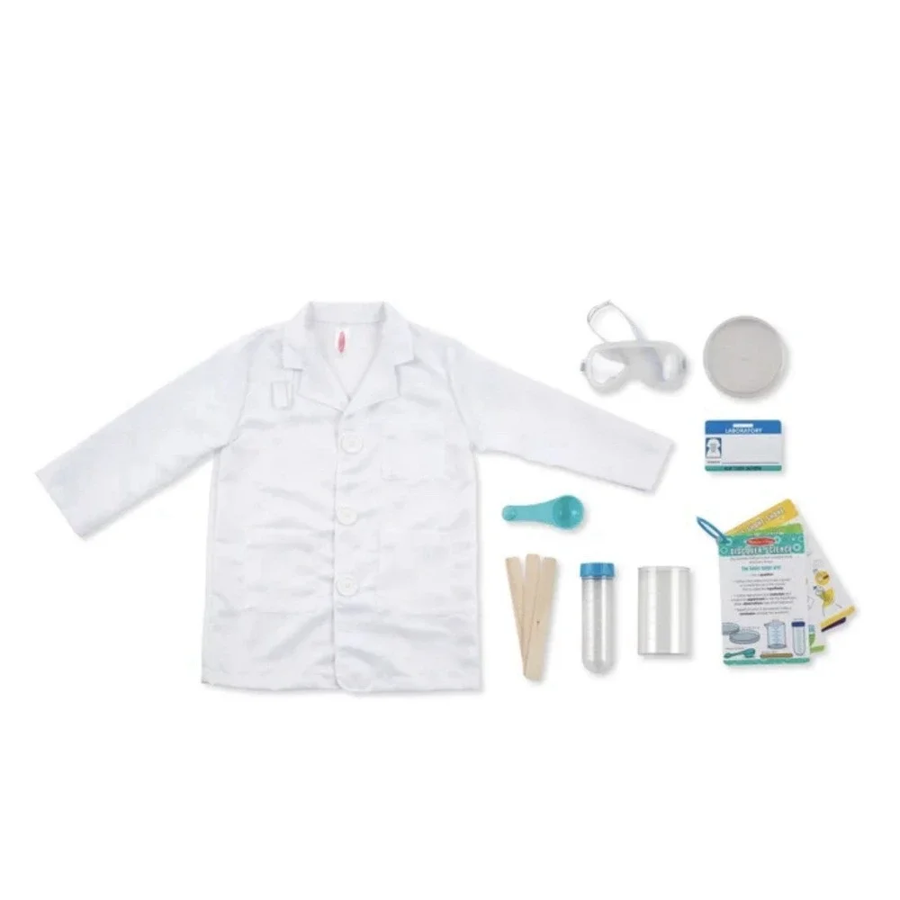 Melissa & Doug Role Play Set - Scientist Costume Dress Up